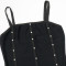 Fashionable new sexy suspender tassel wrapped hip dress women's bubble bead