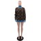 New winter fashion sweater with lapel, long sleeved versatile short top