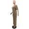 Summer new trend embossed+pocket short sleeved pants set in stock