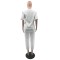 New Fashion Casual Embroidered Jacquard Fabric Belted Short Sleeve and Pants Set