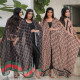 Summer New Printed Lightweight Perspective Chiffon Long Coat