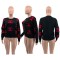 New winter fashion sweater round neck long sleeved versatile short top in stock
