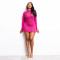 Fashionable Women's Sexy Sheer Netting Sequin Dress Short Skirt