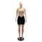 Women's Hot Diamond Mesh Splicing Velvet Wrap Hip Short Sexy Dress