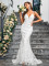 Sexy banquet, party, wedding, slim fit, hip hugging, bridesmaid, small trailing dress, dress