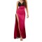 Sexy camisole split bridesmaid dress, banquet evening dress, long skirt