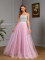 New Dress Dazzling Glitter Mesh Wedding Dress Dress Banquet Ball