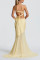 New Arrival Off-Shoulder Backless Bodycon Long Dress Sexy Solid Color Netting Padded Fishnet Skirt Gown