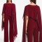 Chiffon Shawl Halloween Lightweight Cape Dance Party Fashion Leggings Two-Piece Set