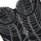 Fashionable women's rhinestone slim fit sexy bag hip slit dress for women
