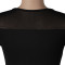 Sexy rhinestone long sleeved see through slim fit dress for nightclubs