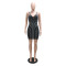 Sexy dress, fashionable suspender, rhinestone, hip hugging party dress, formal dress