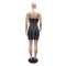 Sexy dress, fashionable suspender, rhinestone, hip hugging party dress, formal dress
