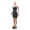 Sexy dress, fashionable suspender, rhinestone, hip hugging party dress, formal dress