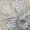 Fashion sequin waist bag buttock dress, annual meeting host, evening dress, woolen hem skirt