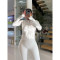 Yoga set, tight fitting quick drying fitness pocket zipper yoga suit, outdoor running sports set