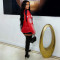 Source: Mesh loose casual T-shirt street long sports top