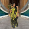 Source: Fashionable and creative wet body 3D printed finger cots, slim fit split dress