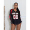 Source: Mesh loose casual T-shirt street long sports top