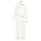 Elastic Wrinkled Bat Sleeve One Piece Sleeve Pocket Swing Leg Wide Leg Pants Set