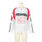 Source: Mesh loose casual T-shirt street long sports top