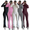 Yoga set, tight fitting quick drying fitness pocket zipper yoga suit, outdoor running sports set
