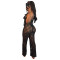 Women's lace sleeveless sexy hot girl camisole jumpsuit