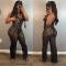 Women's lace sleeveless sexy hot girl camisole jumpsuit