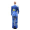 Fashionable printed set, casual wide leg pants, pants with loose buttons and lace up top, two pieces