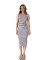 Sexy and fashionable striped printed summer women's dress