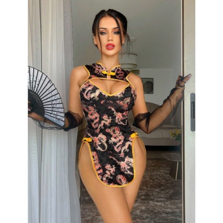 New women's pajamas, erotic uniforms, fantasy clothing, sexy and passionate series, ethnic style patterns
