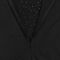 Fashionable women's elegant high neck diamond hot stamping bubble bead wrapped hip dress