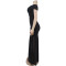 Fashionable women's sexy solid color mesh strapless and hip hugging dress