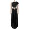 Fashionable women's sexy sloping shoulder crop top half skirt set