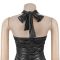 Fashionable women's dress with sexy lace up and exposed backpack buttocks dress