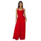 Elegant and sophisticated pure-color figure-hugging split dress for women's fashion