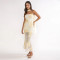 Fashionable women's summer temperament sexy slim fit backless dress
