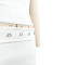 Fashion Pit Strip Machine Eye Straps Double Layer Skirt Set Two Piece Set