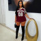 Comfortable sheer mesh loose-fit casual T-shirt streetwear short-sleeved top