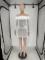 women's mesh splicing casual skirt set, two-piece set for women
