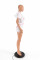 Women's letter short sleeved shorts set
