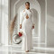 New slim fit long sleeved hip hugging dress, sexy chest hugging dress, slimming evening gown