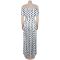 New women's polka dot split banquet vacation bag hip dress