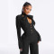 Women's Fashion Elegance Individuality Wide-leg Pants Bodysuit