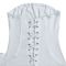 Fashionable women's sexy off shoulder strapless pleated hip hugging dress