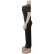 New Women's Elegant One Shoulder Beaded Evening Dress