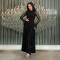 Fashionable women's sexy lace see through shiny dress dress