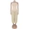 Fashionable women's temperament, sexy strapless slimming, fashionable jumpsuit