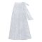 Fashionable women's sexy mesh lace deep V-slit dress