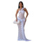 Fashionable Women's Sexy Lace Shoulder Strap Waist with Hip Wrap